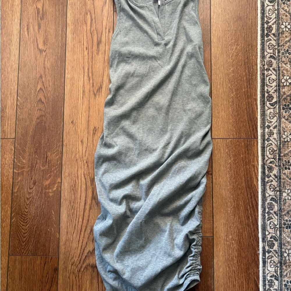 Isabel Maternity by Ingrid & Isabel Gray Ribbed dress